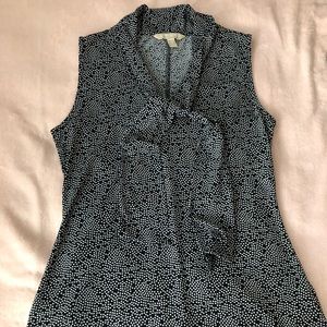 Banana republic blouse with tie
